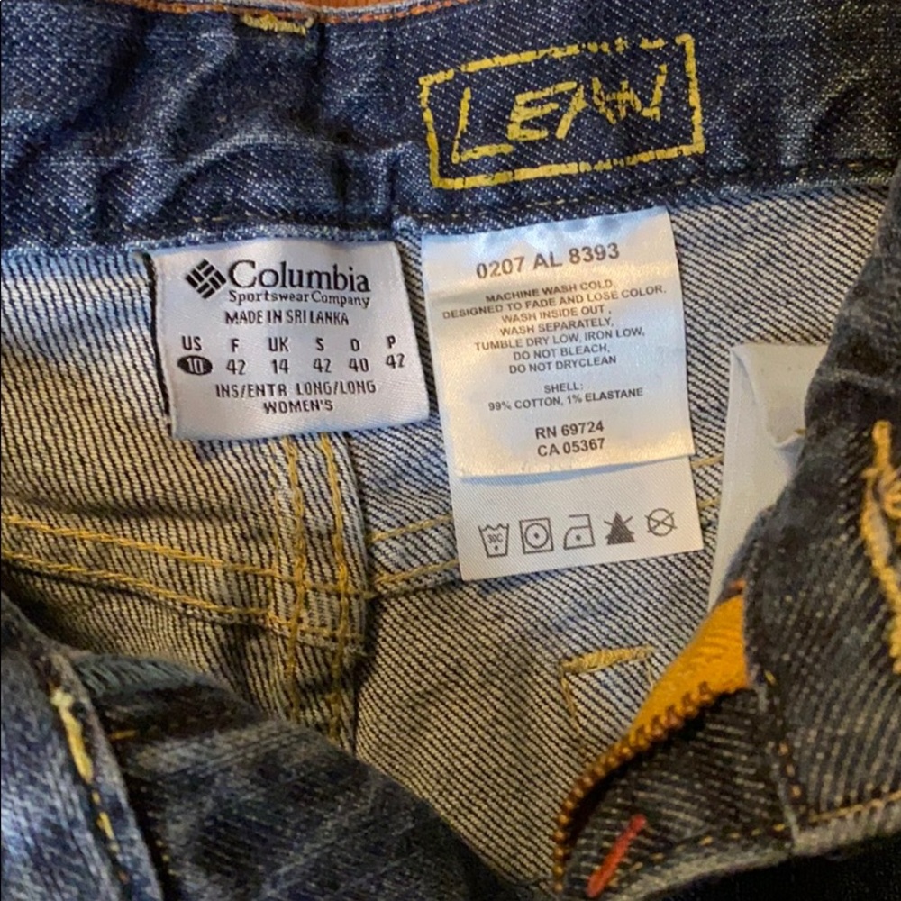 Lean By Columbia Long Flare Jeans View 3